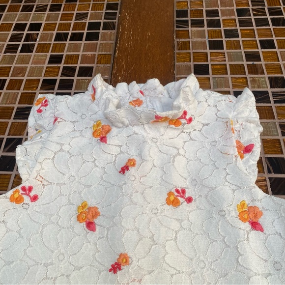 Janie and Jack Embroidered Floral Lace Dress - Picture 4 of 10